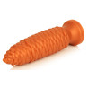 TheAssGasm Plug Long Pine L 22 x 6 cm Orange